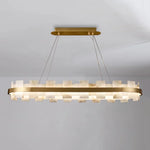 Oval Anita Alabaster Chandelier — image 9