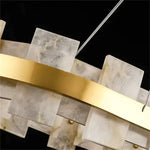 Oval Anita Alabaster Chandelier — image 11