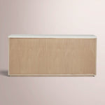 Arvella Dresser — GREIGE OAK / CANE