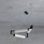 Resident Alabaster Modern Black Chandelier — image 15