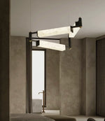 Resident Alabaster Modern Black Chandelier — image 6