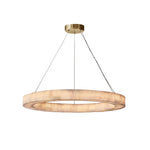 Alabaster Rivage Round Chandelier