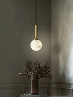 Round Bosso Alabaster Pendant Lamp — image 21