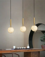 Round Bosso Alabaster Pendant Lamp — image 18