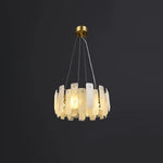 Round Noah Alabaster Chandelier
