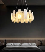 Round Noah Alabaster Chandelier