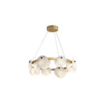 Round Trinidad Alabaster Chandelier — image 13