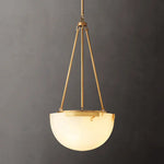 Semicircular Istar Alabaster Chandelier — image 9