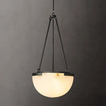 Semicircular Istar Alabaster Chandelier — image 10