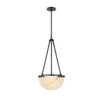 Semicircular Istar Alabaster Chandelier — image 12