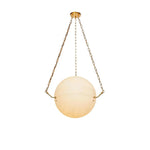 Sphere Atlas Alabaster Pendant Lamp