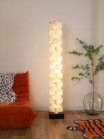 Stacked Alabaster Squares Floor Lamp — image 10
