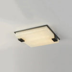 Stylish Black Square Alabaster Ceiling Light — image 14