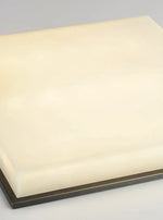 Stylish Black Square Alabaster Ceiling Light — image 13