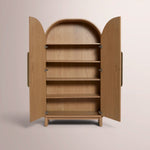 Avrenora Cabinet — NATURAL LINEN