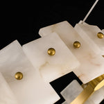 Vertical Ring Alabaster Pendant Lamp — image 12