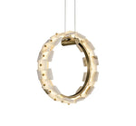 Vertical Ring Alabaster Pendant Lamp — image 15