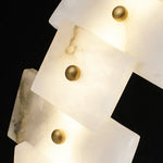 Vertical Ring Alabaster Pendant Lamp — image 11