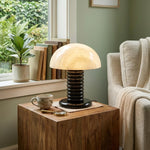 Alabaster Ben Swildens Modern Table Lamp — image 2