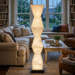 Alabaster Cairn Geometric Floor Lamp — image 7