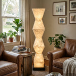 Alabaster Cairn Geometric Floor Lamp — image 5