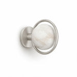 Alabaster Celestial Ring Globe Wall Lamp