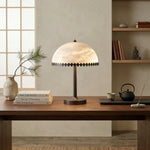 Alabaster Dome Trim Table Lamp — image 6