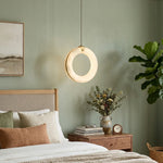 Alabaster Duplex Staircase Pendant Light — image 20