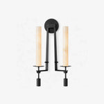 Alabaster Fontanelle Candlestick Wall Lamp