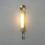 Alabaster Fontanelle Candlestick Wall Lamp