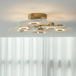 Alabaster Holmdel Ceiling Lamp — image 4