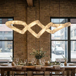 Alabaster Loop Chandelier — image 2