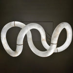 Alabaster Loop Chandelier — image 7