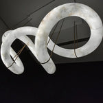 Alabaster Loop Chandelier — image 8