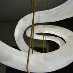 Alabaster Loop Chandelier — image 9