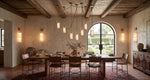Alabaster Melange Small Chain Chandelier