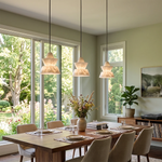 Alabaster Modern Hat Shape Pendant Light — image 2
