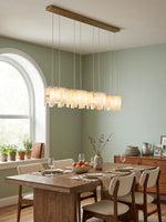 Alabaster Modern Layering Chandelier — image 12