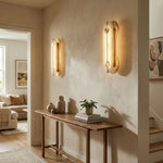 Alabaster Obvara Oval Wall Light