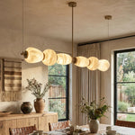 Alabaster Pebble Linear Chandelier — image 2
