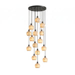 Alabaster Petal Cluster Chandelier