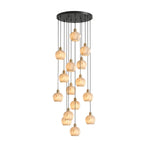 Alabaster Petal Cluster Chandelier