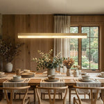 Alabaster Rectangle Linear Pendant Light — image 2