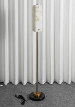 Alabaster Years Brass Floor Lamp — image 18