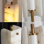 Alabaster Years Brass Floor Lamp — image 21