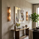 Alcott Fluted Alabaster Column Wall Sconce