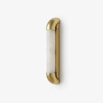 Aveline Bracketed Alabaster Wall Sconce