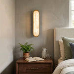 Capsule Chiarore Alabaster Wall Sconce