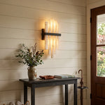 Cascading Alabaster Bar Wall Light