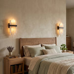 Cascading Alabaster Bar Wall Light